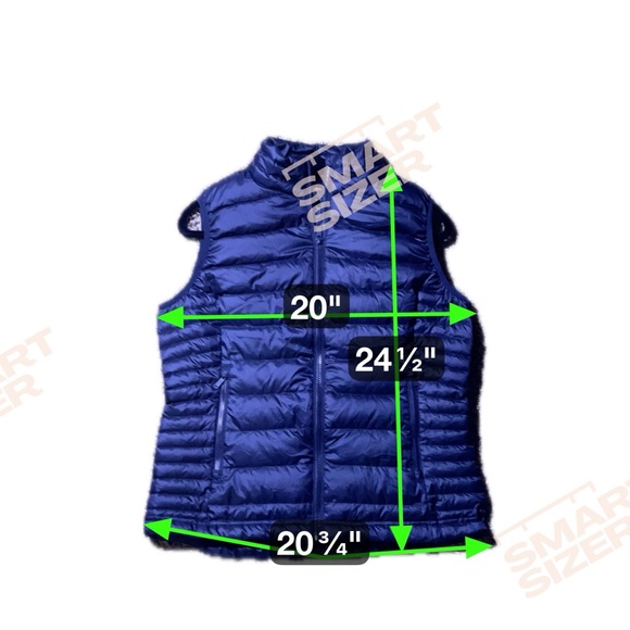 Quince Lightweight Down Packable Puffer Vest Navy size Medium - Picture 7 of 7